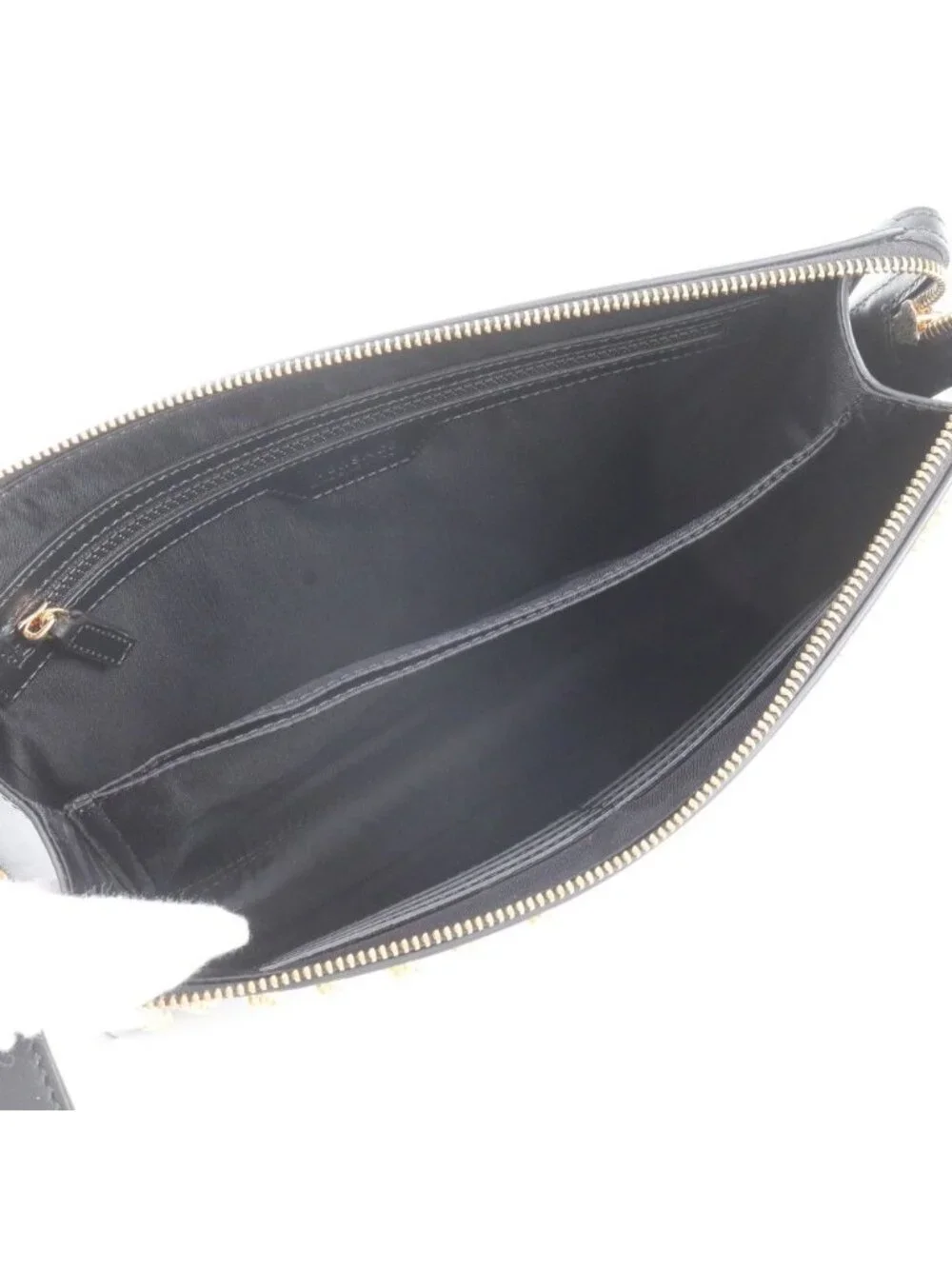 Versace Medusa Studs Leather Clutch Pouch Business